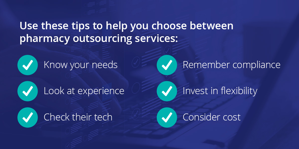 Tips To Choose Between Pharmacy Outsourcing Services