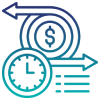 improved cash flow icon